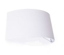 Amadeo shade oval abażur biały